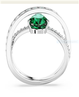 Anello Swarovski Donna Hyperbola in Lega metallica Cristallo 5665362 - 5665362